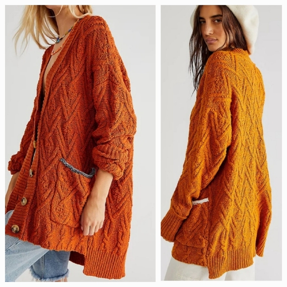 FREE PEOPLE Montana Cardigan - Picture 3 of 12